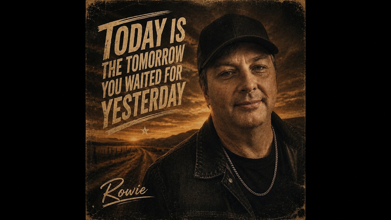 Watch Today Is The Tomorrow You Waited For Yesterday | Rowie (Official Music Video) on YouTube Watch Today Is The Tomorrow You Waited For Yesterday | Rowie (Official Music Video) on YouTube