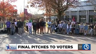 VIDEO: Candidates make final pitches to voters