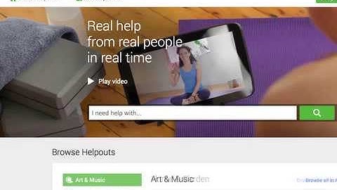 Make Money Online with Google Helpouts