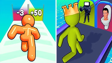 Tall Man Run 🧡Vs🧡 Giant Rush | Walkthrough Max Gameplay GT5433