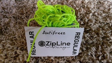 Zipline Yo-yo Strings Antifreez - Unboxing and Review