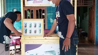 Kirim Booth TentangRasa [ Mister Pulsa ] Usaha Minuman boba kekinian Tentang Rasa Indonesia