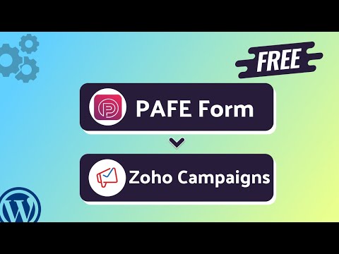 Integrating PAFE Form with Zoho Campaigns | Step-by-Step Tutorial | Bit Integrations