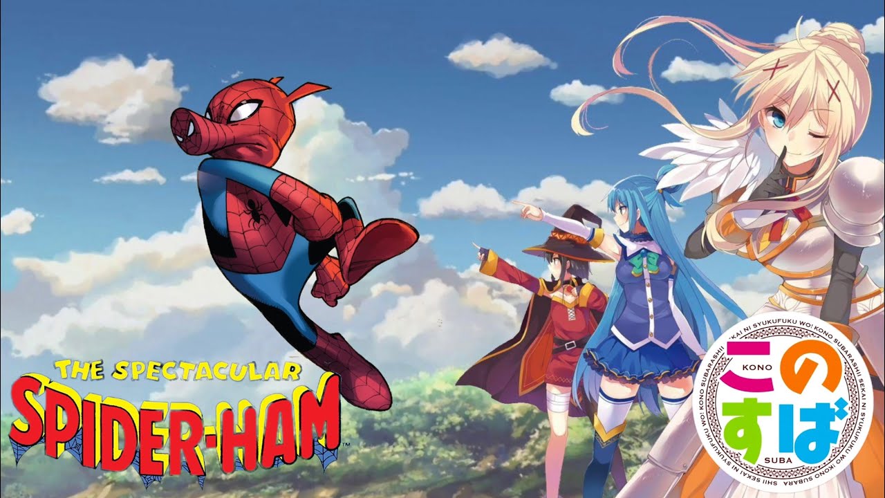 What if Kazuma was Spider-Ham / Konosuba! “The Adventures of Spider-Ham”  Season 2 Part 2 #konosuba 