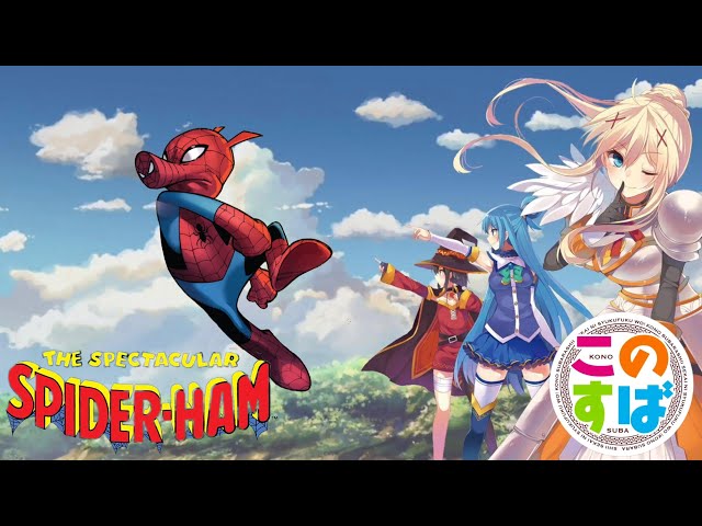 What if Kazuma was Spider-Ham / Konosuba! “The Adventures of Spider-Ham”  Season 2 Part 2 #konosuba 