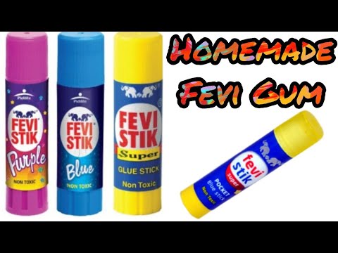 Diy clear glue/Homemade transparent glue/How to make glue at home