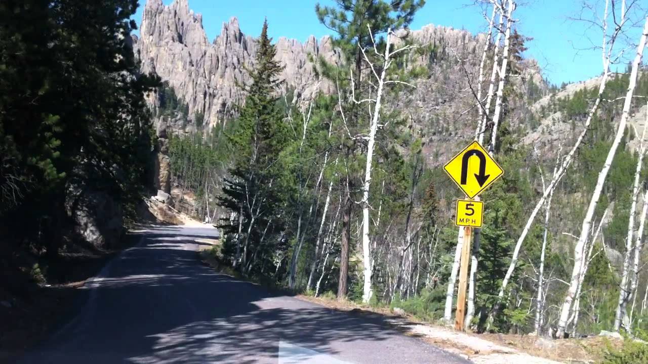 Hairpin Turn on the Needles Highway