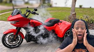 My Motorcycle Caught On Fire!