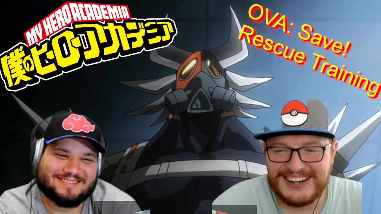 RESCUE TRAINING!! | My Hero Academia - Fat Guys React | OVA 1: "Save! Rescue Training"