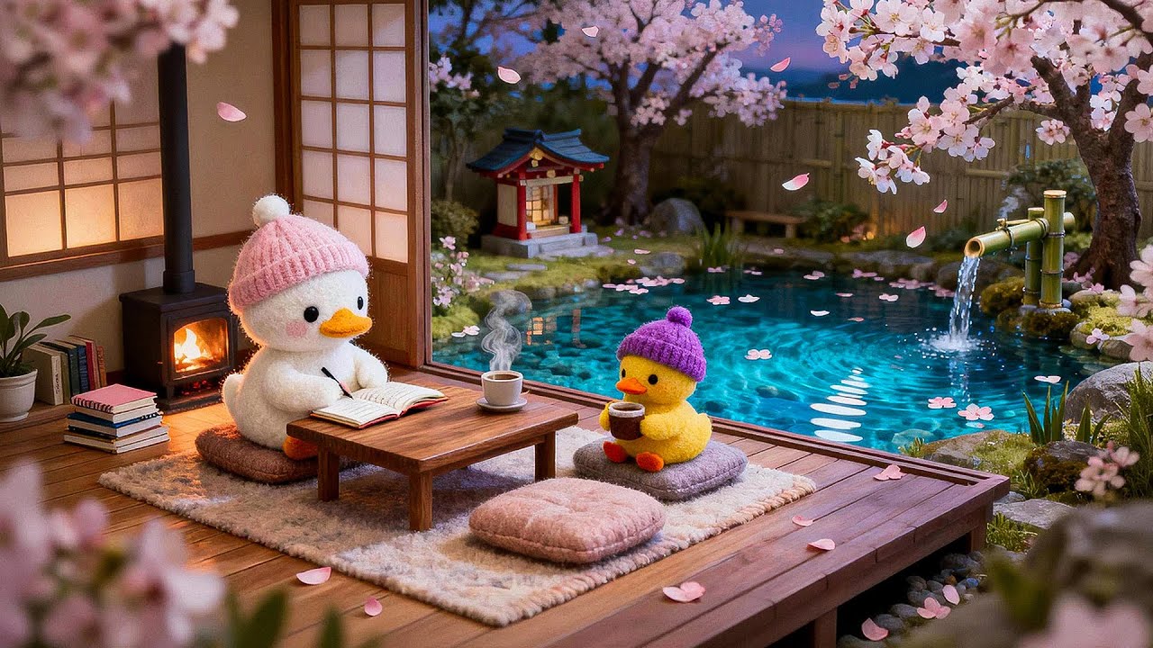 Take a breath, you’re not behind 🌸 Cozy Lofi Jazz for Study, Focus