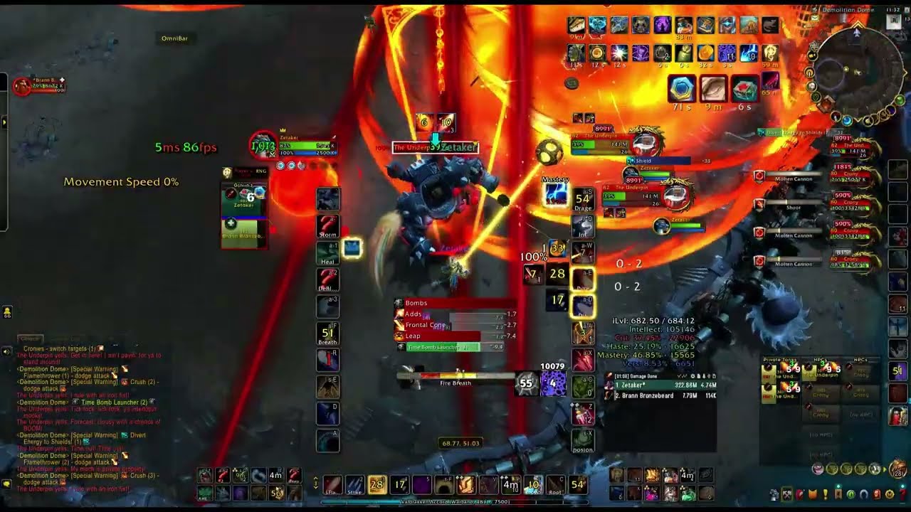 Let Me Solo Him The Underpin ?? | ZERO bomb kick | Dev Evoker | Gold Delver's Gob-Trotter | Speedrun