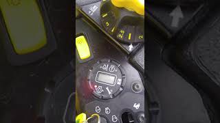 john deere z trak parking brake code wont start