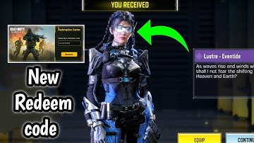 codm Today New working Redeem code 2025 | call of duty Mobile Redeem code cod Mobile 
