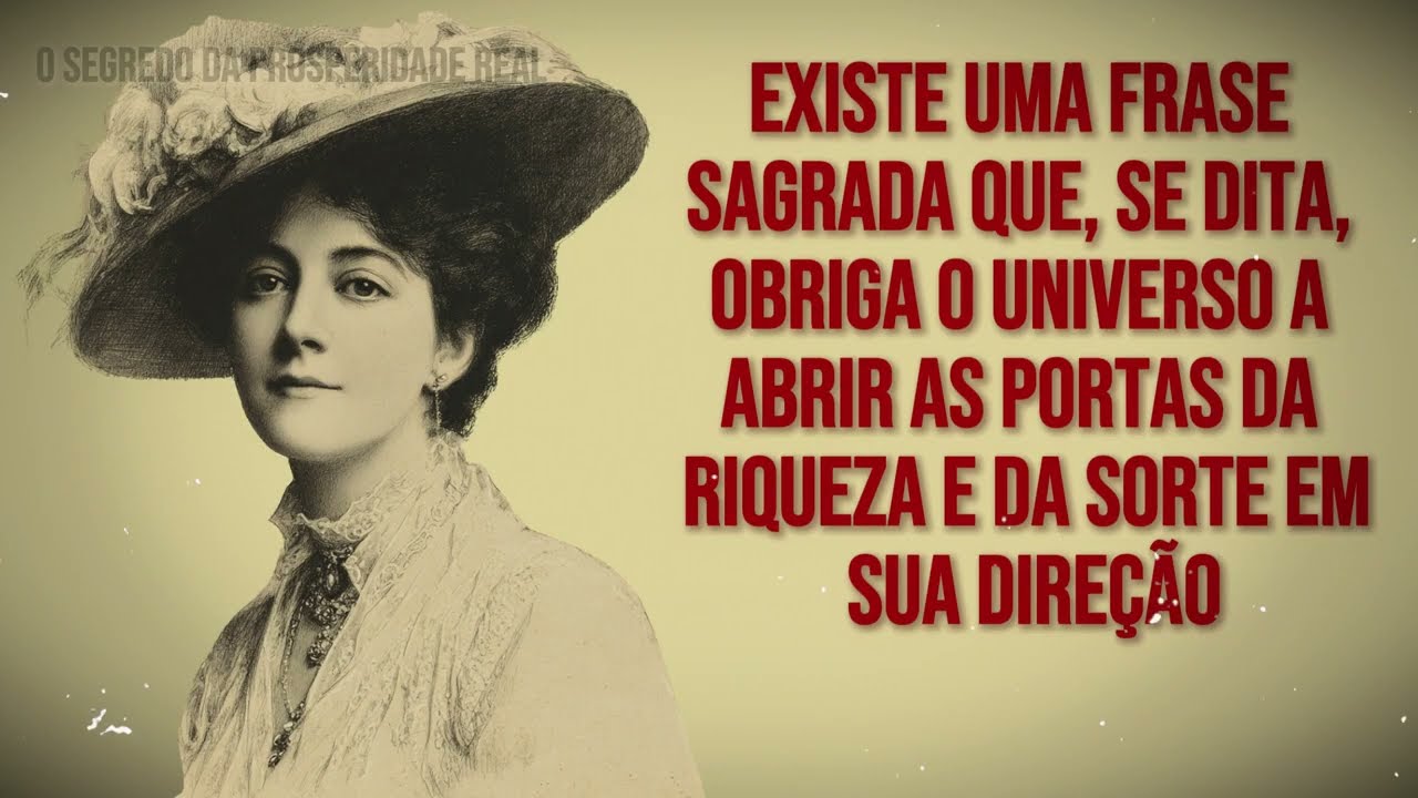 DIGA ISTO A CADA HORA E O DINHEIRO VIRÁ A Lei Secreta de Florence Scovel Shinn