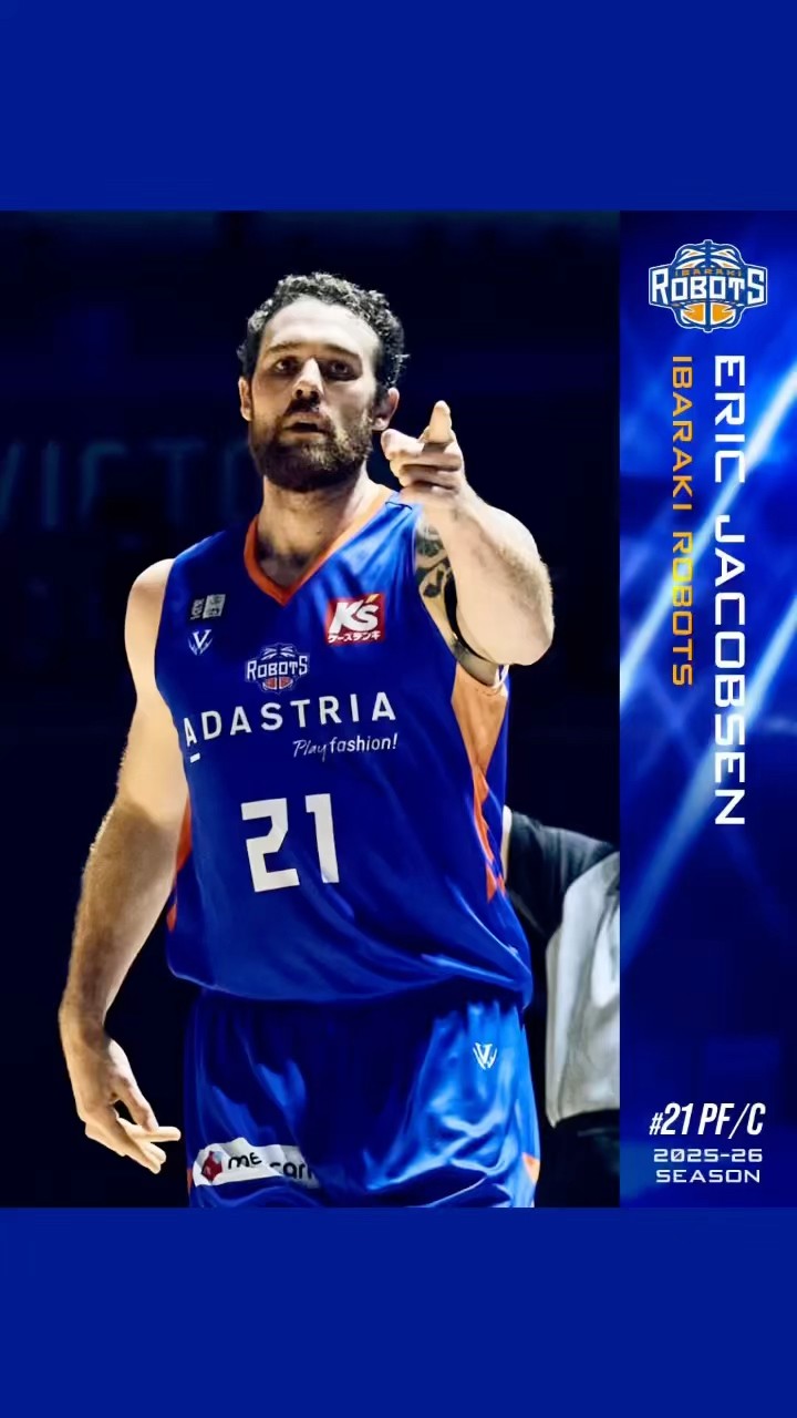 𝐒𝐢𝐠𝐧𝐞𝐝 🟦 𝐅𝐨𝐫 𝐑𝐎𝐁𝐎𝐓𝐒 #21 #EricJacobsen #BLeague