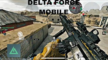 DELTA FORCE MOBILE WARFARE M4A1 ZERO RECOIL GAMEPLAY#deltaforce #deltaforcegame M4A1 