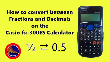 How to convert between Fractions and Decimals on the Casio fx-300 ES Plus Calculator