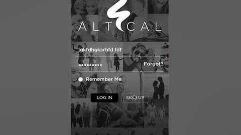 ALTCAL Event App Demo Beta