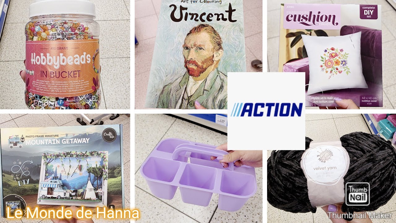 ACTION ARRIVAGE 23-08 LOISIRS CRÉATIFS 🌸