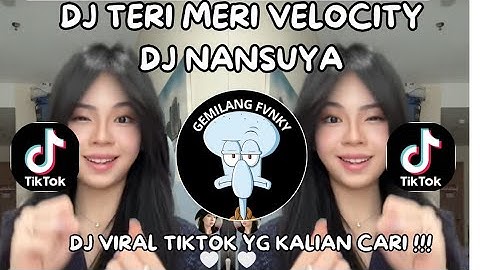 DJ TERI MERI DJ NANSUYA VELOCITY || TERI MERI X HUMAYE REMIX BY DJ NANSUYA VIRAL TIKTOK TERBARU 2025