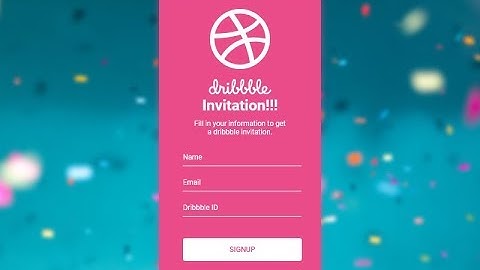 Pixify - Dailyui 001: Signup page with Adobe XD (Speed art)