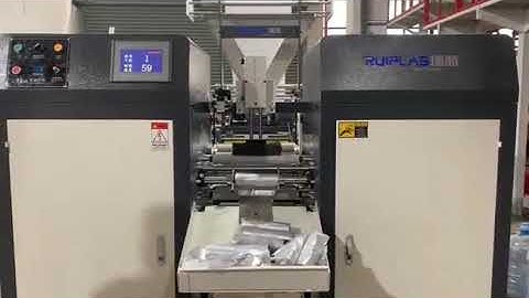 C folding garbage bag making machine