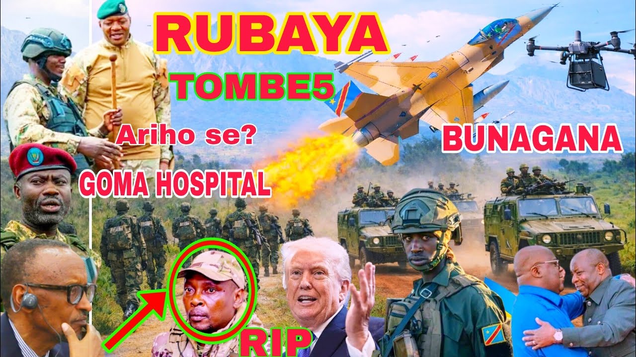 🚨IRIJORO LE26I02I2026 INKURU MBI IVUYE #GOMA MUBIRO BYA#AFC/M23#RUBAYA DRONE ZONGEYE GUKORA IBARA😭