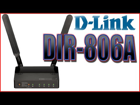 D-Link DIR-806A; Первый взгляд на wi-fi роутер; Quick review
