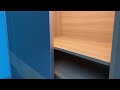 Sensor lights in sliding wardrobe