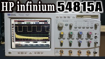 HP Agilent infinium 54815A oscilloscope /* unbox, test, repair. infiniium 548x  HEWLETTPACKARD */