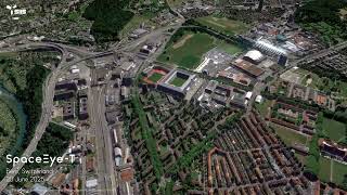 SpaceEye-T 25cm VVHR 3D Visualization - Bern, Switzerland