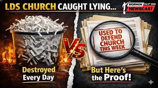 LDS Church Doesnt Destroy Child Abuse Records Afterall !!!