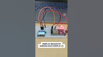 DISPLAY IMAGES ON SSD1306 OLED WITH ESP32 USING ARDUINO IDE 💡#esp32 #SSD1306 #oled #elecsynergy