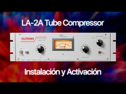 LA-2A Tube Compressor Gratis - ¿Cómo instalarlo/cómo activarlo con iLok? - BM, Inc. ®