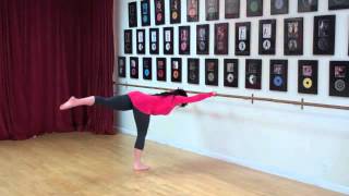 Video: Flat Back Series at the Barre, 1 Inch Lifts