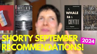 SHORT SEPTEMBER RECOMMENDATIONS FOR (ALMOST) EVERY PROMPT! /// 2024