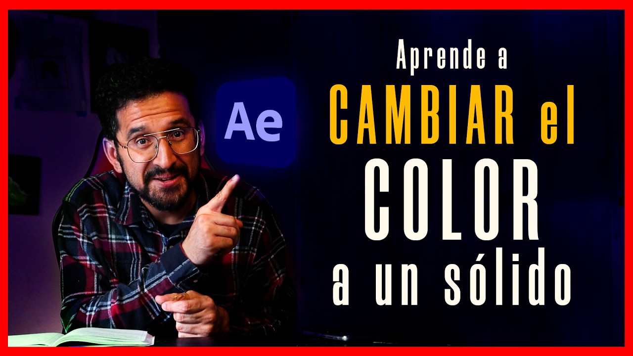 Como Cambiar El Color A Un Solido En After Effects www.youtube.com