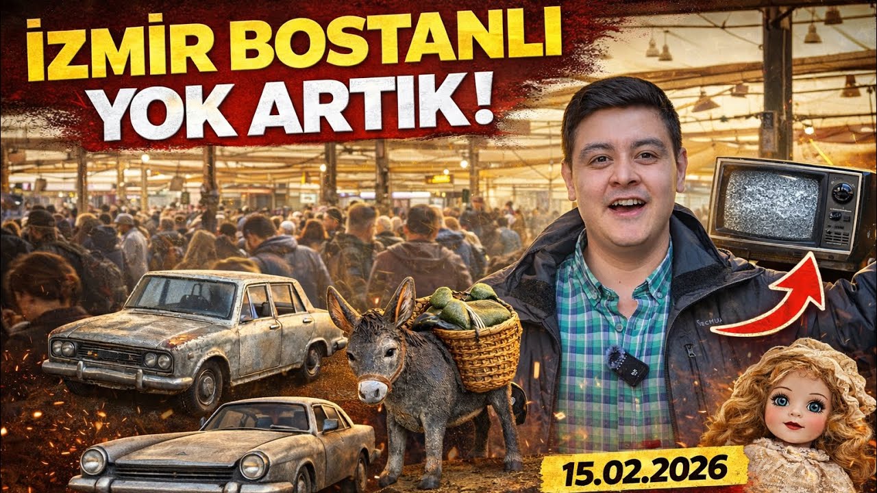İzmir Bostanlı Bit Pazarı’nda YOK ARTIK! 😳 (İnanılmaz Eşyalar Çıktı)