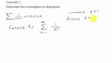 Limit Comparison Test Example 1