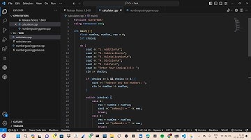 create a simple calculator using the C++ programming language #c++