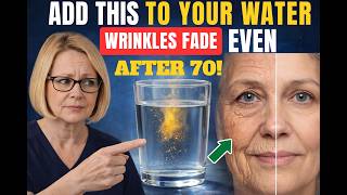 Seniors Stop Drinking Plain Water Add This To Boost Collagen U0026 Smooth Wrinkles