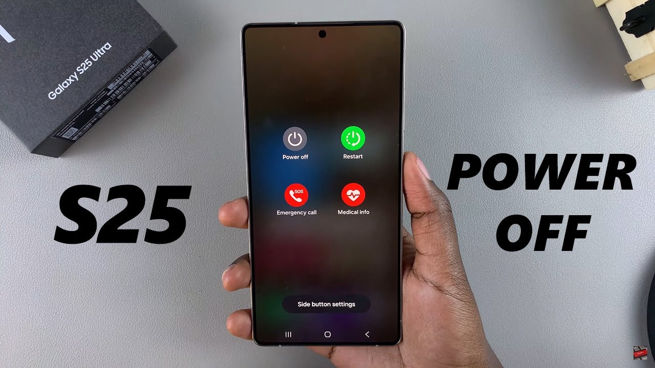 How To Turn Off Power Off Samsung Galaxy S25 S25 Ultra YouTube how-to-turn-off-power-off-samsung-galaxy-s25-s25-ultra-youtube