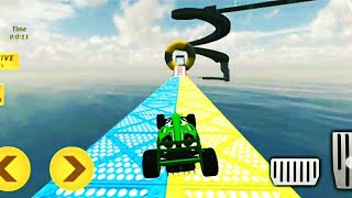 Formula Ramp Car Stunt Game #1 impossible Car Stunts 3D #2021 Gameplay Level #TheWorldGaming screenshot 4