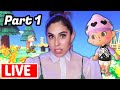 I Played Animal Crossing For 12 HOURS STRAIGHT - Part 1 Livestream