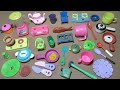 Satisfying with unboxing and review of cute mini kitchen toys collection asmr