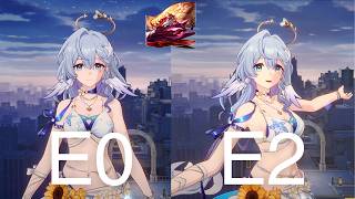 E1 Gilgamesh x E0 vs E2 Robin Summeretto | Normal Mode King Graphia | Honkai Star Rail