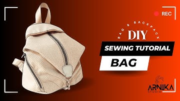 DIY Backpack tutorial (STEP BY STEP DIY SEWING PROJECT)