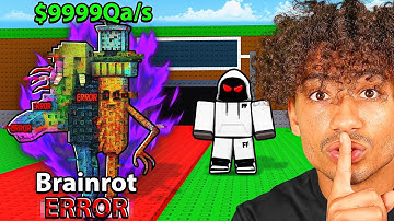 I Stole The ADMIN ONLY Brainrot..