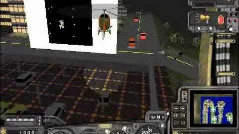 Myst Intro Playing Terribly in SimCopter Drive-In