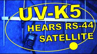 Quansheng UV-K5 hears Russian SSB satellite